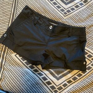 Express dress shorts with button details